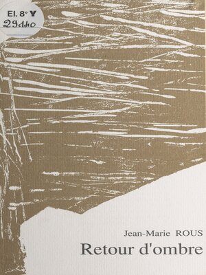 cover image of Retour d'ombre